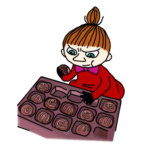 🍫 Стикер «MOOMIN» для Telegram