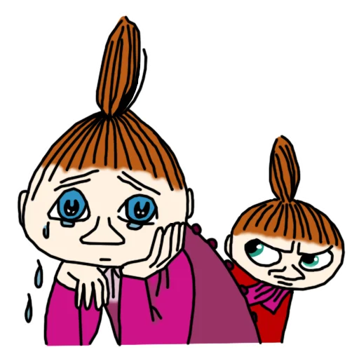 😢 Стикер «MOOMIN» для Telegram