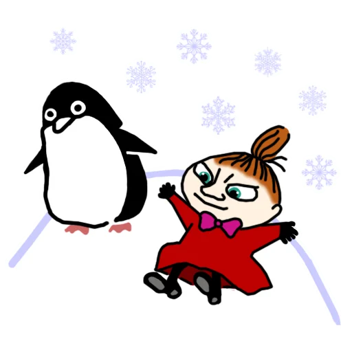 ❄️ Стикер «MOOMIN» для Telegram