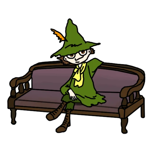 🛋 Стикер «MOOMIN» для Telegram