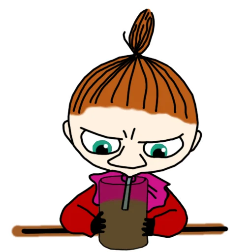 🧋 Стикер «MOOMIN» для Telegram
