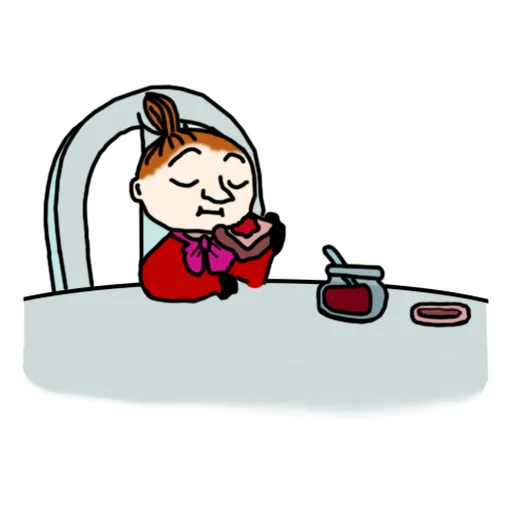 🥪 Стикер «MOOMIN» для Telegram