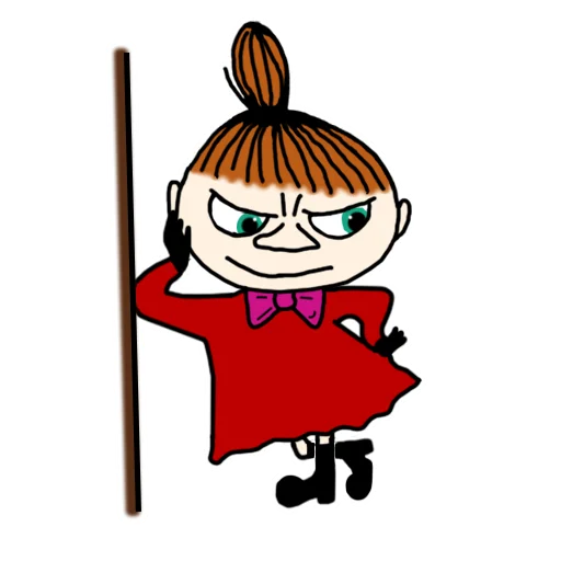 😈 Стикер «MOOMIN» для Telegram
