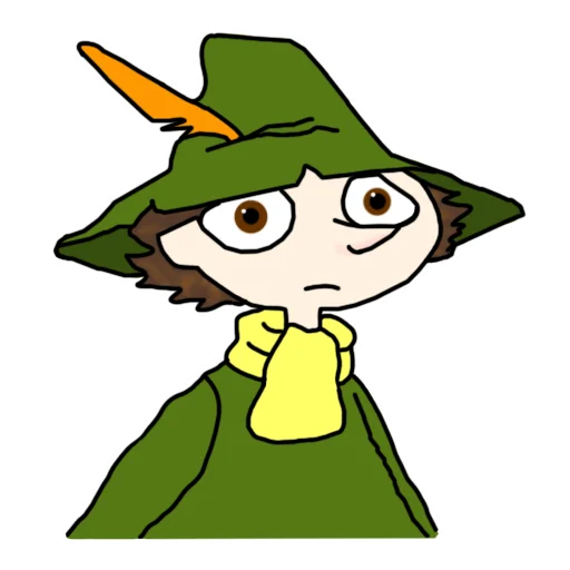😧 Стикер «MOOMIN» для Telegram