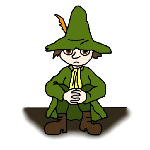 🙁 Стикер «MOOMIN» для Telegram