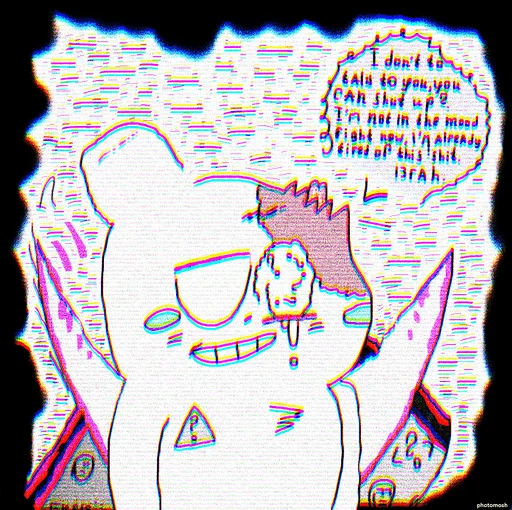 🐹 Стикер «Moomin Fuck Mode» для Telegram