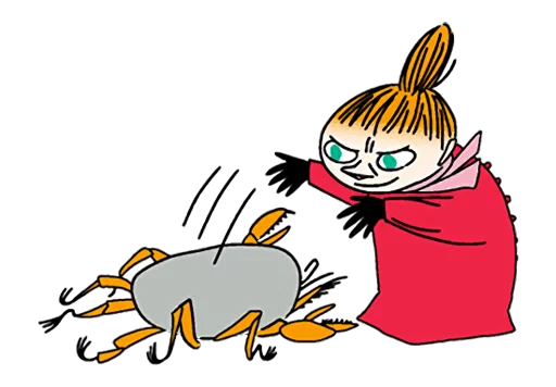 👺 Стикер «Little My» для Telegram