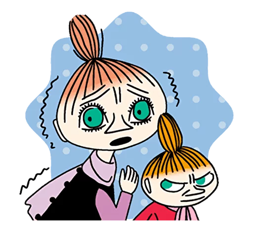 😨 Стикер «Little My» для Telegram