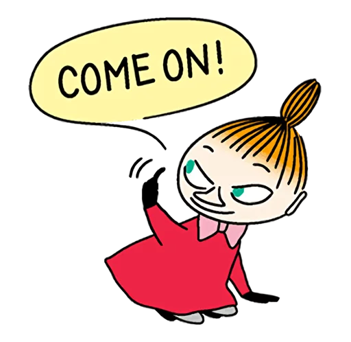 👋 Стикер «Little My» для Telegram