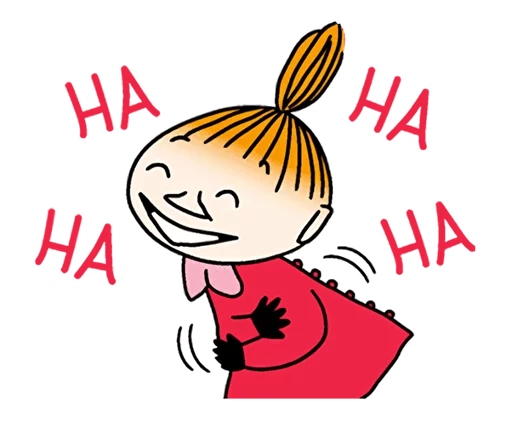😂 Стикер «Little My» для Telegram