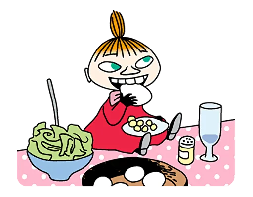 🍗 Стикер «Little My» для Telegram