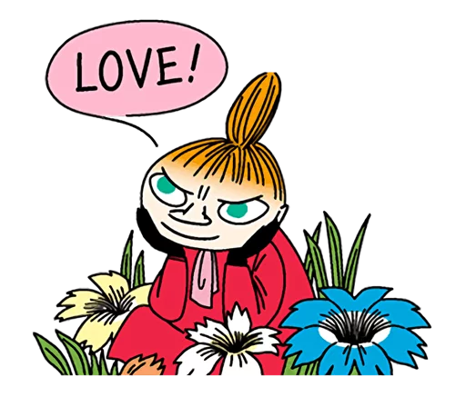 ❤ Стикер «Little My» для Telegram