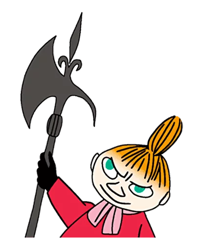 🔪 Стикер «Little My» для Telegram