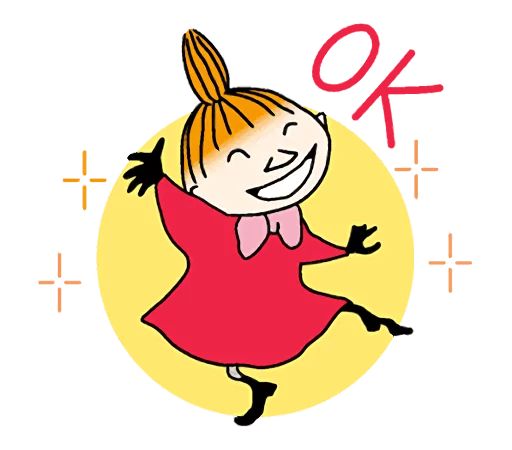 👌 Стикер «Little My» для Telegram