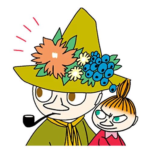 😯 Стикер «Little My» для Telegram