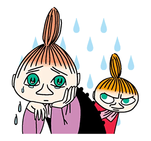 😭 Стикер «Little My» для Telegram