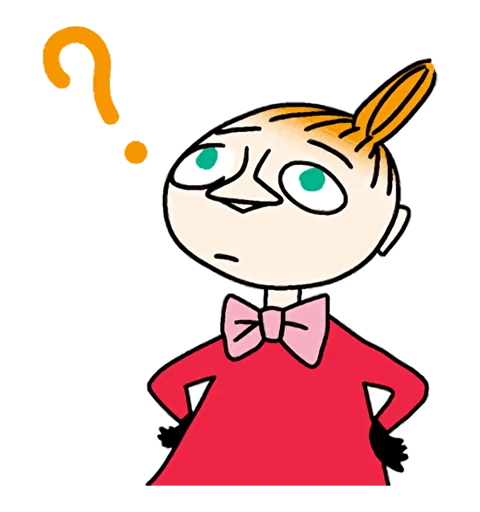 ❓ Стикер «Little My» для Telegram