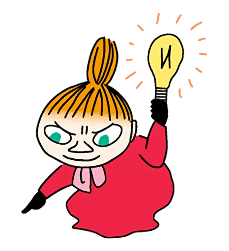 💡 Стикер «Little My» для Telegram