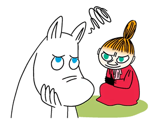 😒 Стикер «Little My» для Telegram