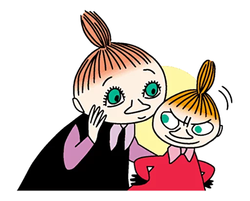 👀 Стикер «Little My» для Telegram