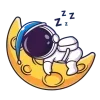 🌙 Эмодзи «Moon» для Telegram