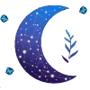 🌙 Эмодзи «Moon» для Telegram