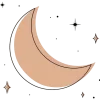 🌙 Эмодзи «Moon» для Telegram