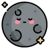 🌙 Эмодзи «Moon» для Telegram