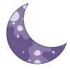 🌙 Эмодзи «Moon» для Telegram