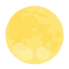 🌙 Эмодзи «Moon» для Telegram