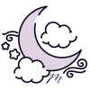 🌙 Эмодзи «Moon» для Telegram