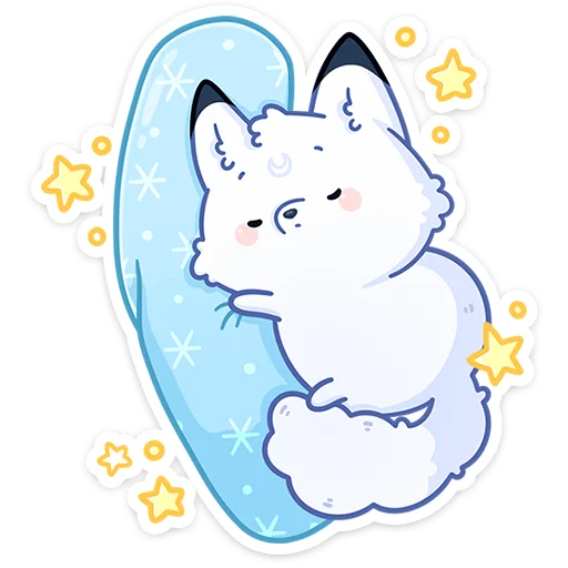 😴 Стикер «Мун» для Telegram