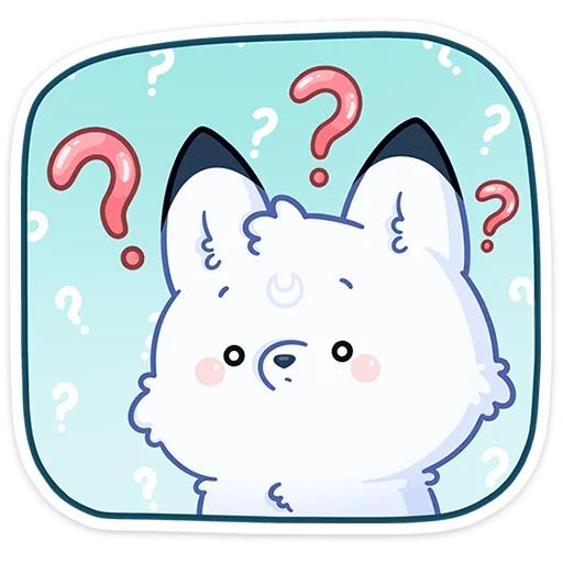 🤔 Стикер «Мун» для Telegram