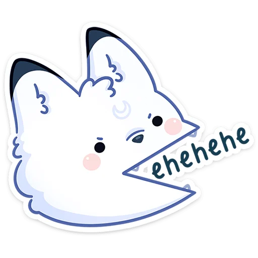😅 Стикер «Мун» для Telegram