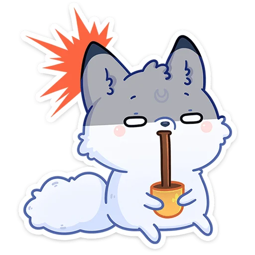 🥤 Стикер «Мун» для Telegram