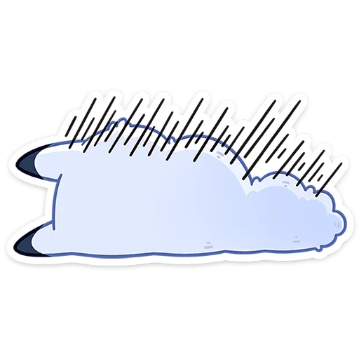 🫠 Стикер «Мун» для Telegram