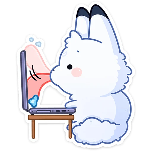 💻 Стикер «Мун» для Telegram
