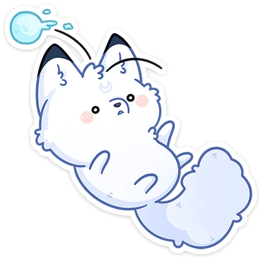 😯 Стикер «Мун» для Telegram