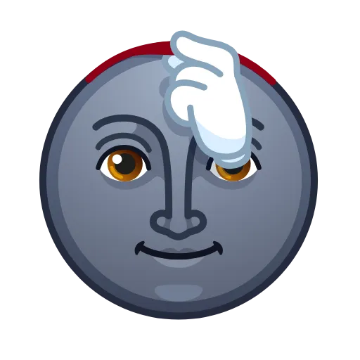 ⛔️ Эмодзи «Moon Emoji» для Telegram