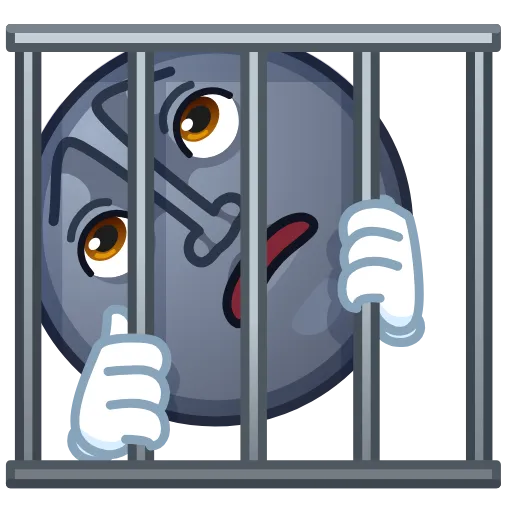 🔒 Эмодзи «Moon Emoji» для Telegram