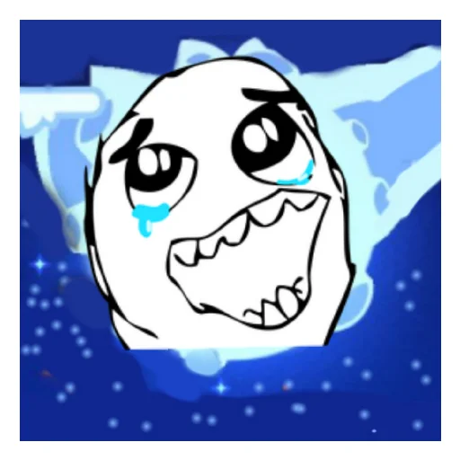 😆 Стикер «Moon light» для Telegram