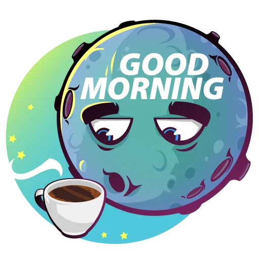 Стикерпак Moony Loony для Telegram