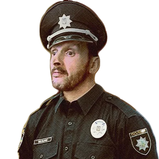 👮 Стикер «Мопс дядя пёс» для Telegram