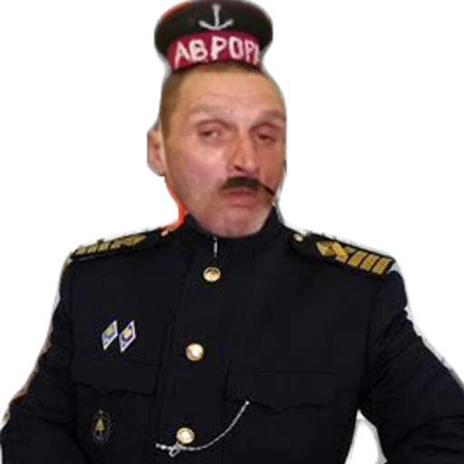 ⚓ Стикер «Мопс дядя пёс» для Telegram