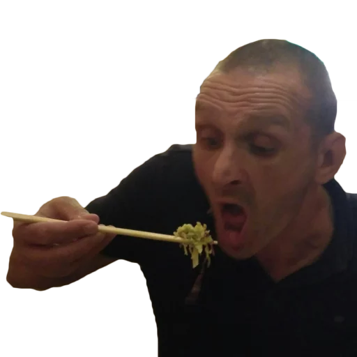 🍜 Стикер «Мопс дядя пёс» для Telegram