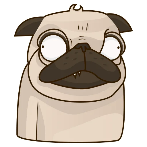 😦 Стикер «Mops» для Telegram