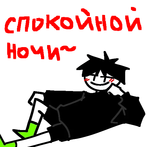 🌃 Стикер «Ded blyat» для Telegram
