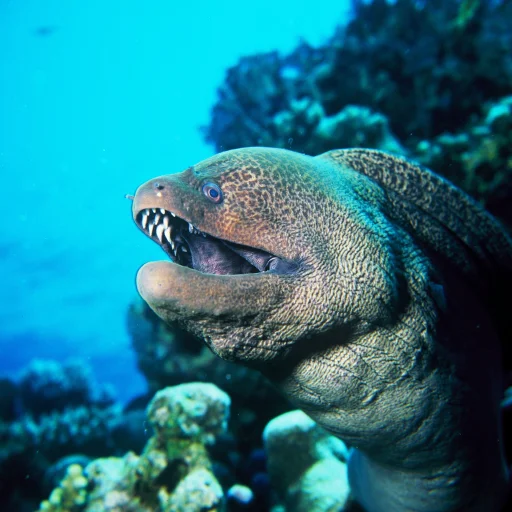 😎 Стикер «M-m-morays Мурены» для Telegram