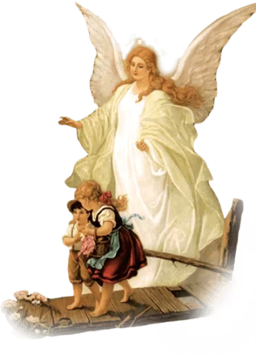 😇 Стикер «Angels» для Telegram