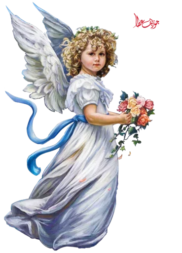 😇 Стикер «Angels» для Telegram